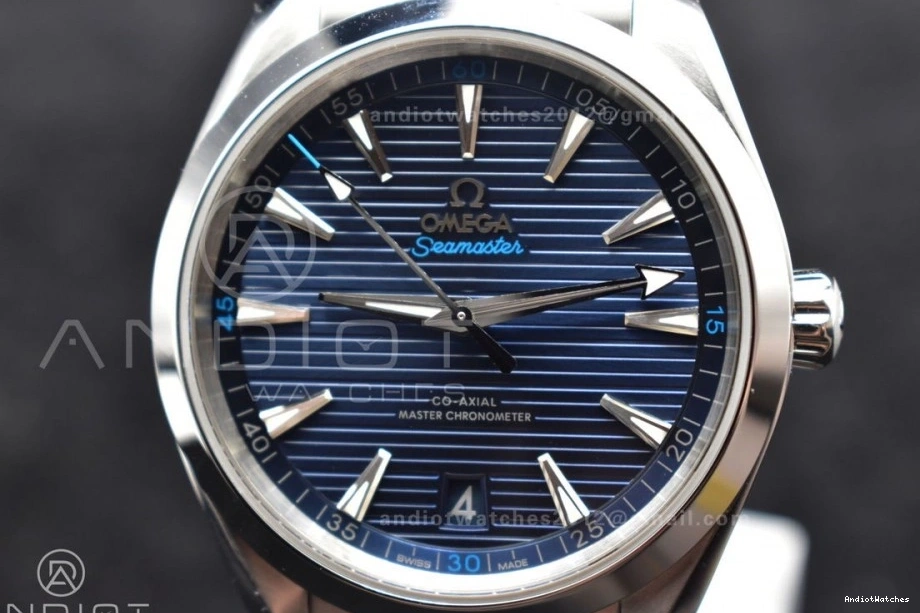 Edition A Best Terra Bracelet On Aqua 1:1 Blue QuickDry SS 504 VSF Dial SS 150M 0903